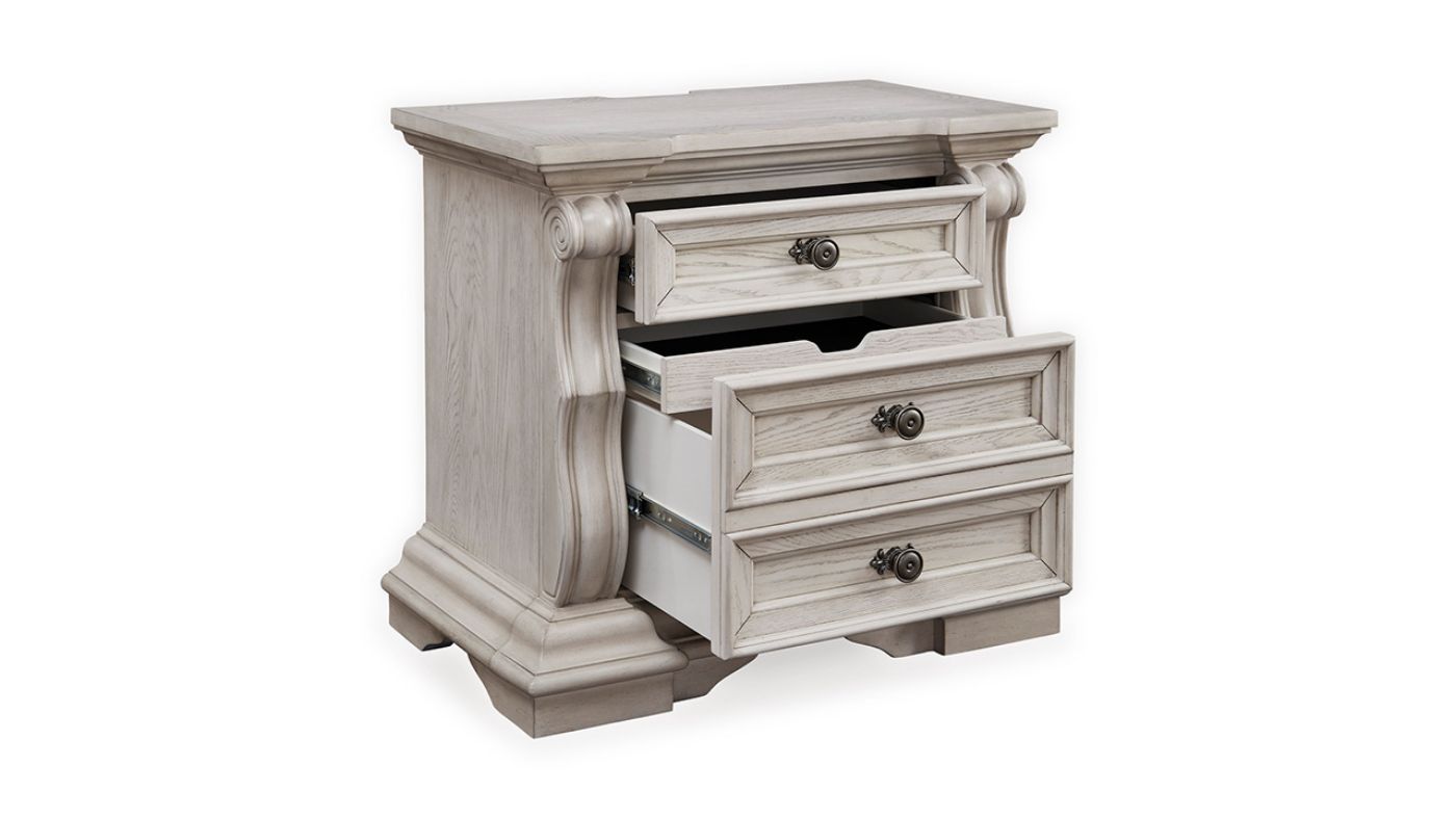 Picture of Bruchandi Nightstand - White