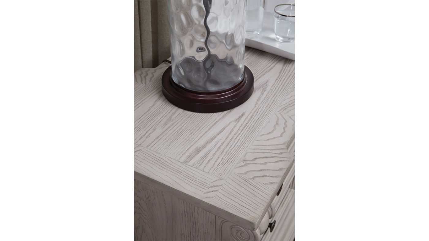 Picture of Bruchandi Nightstand - White