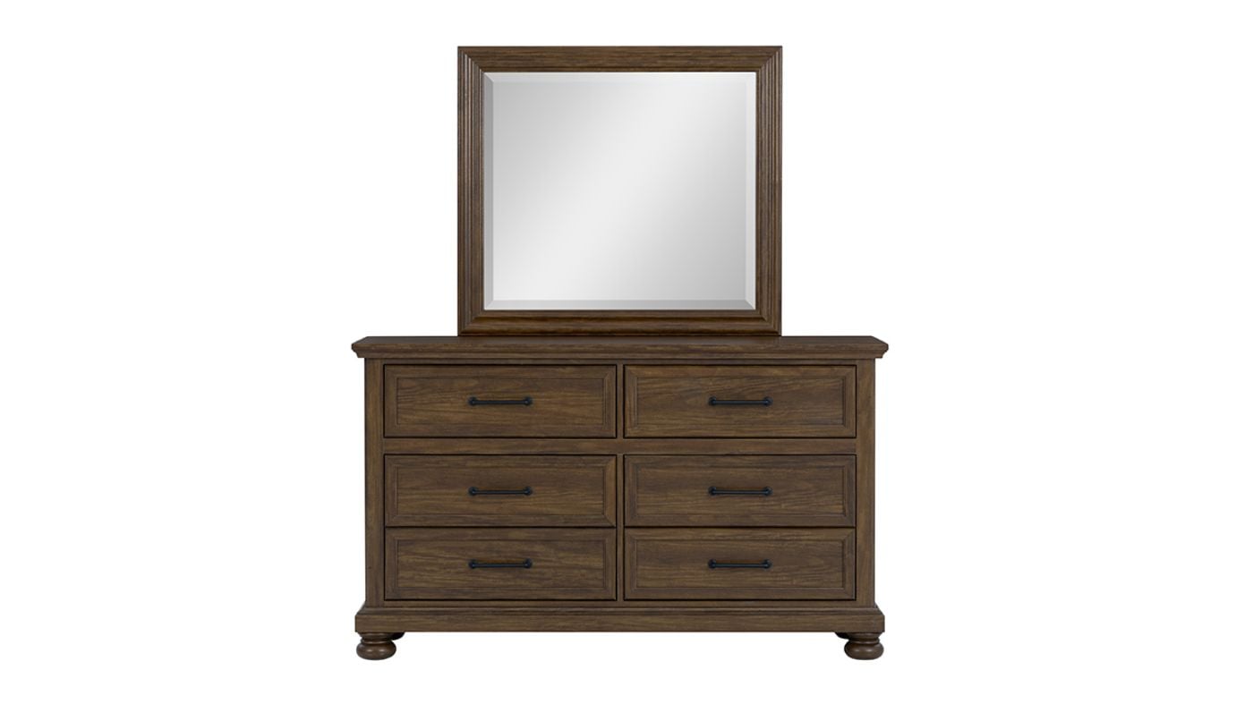 Picture of Bella Dresser with Mirror
