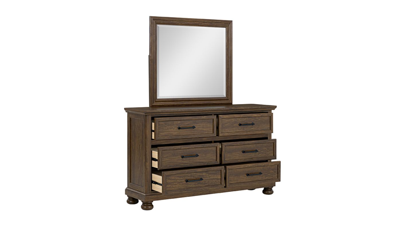 Picture of Bella Dresser with Mirror