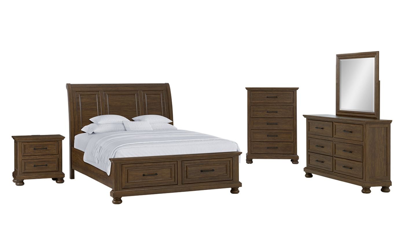 Picture of Bella King Bedroom Set - Brown