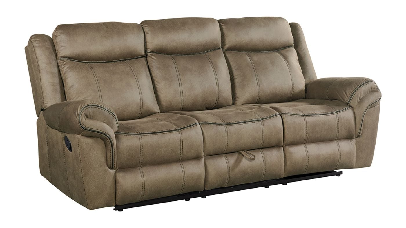 Picture of Sorrento Reclining Sofa - Brown