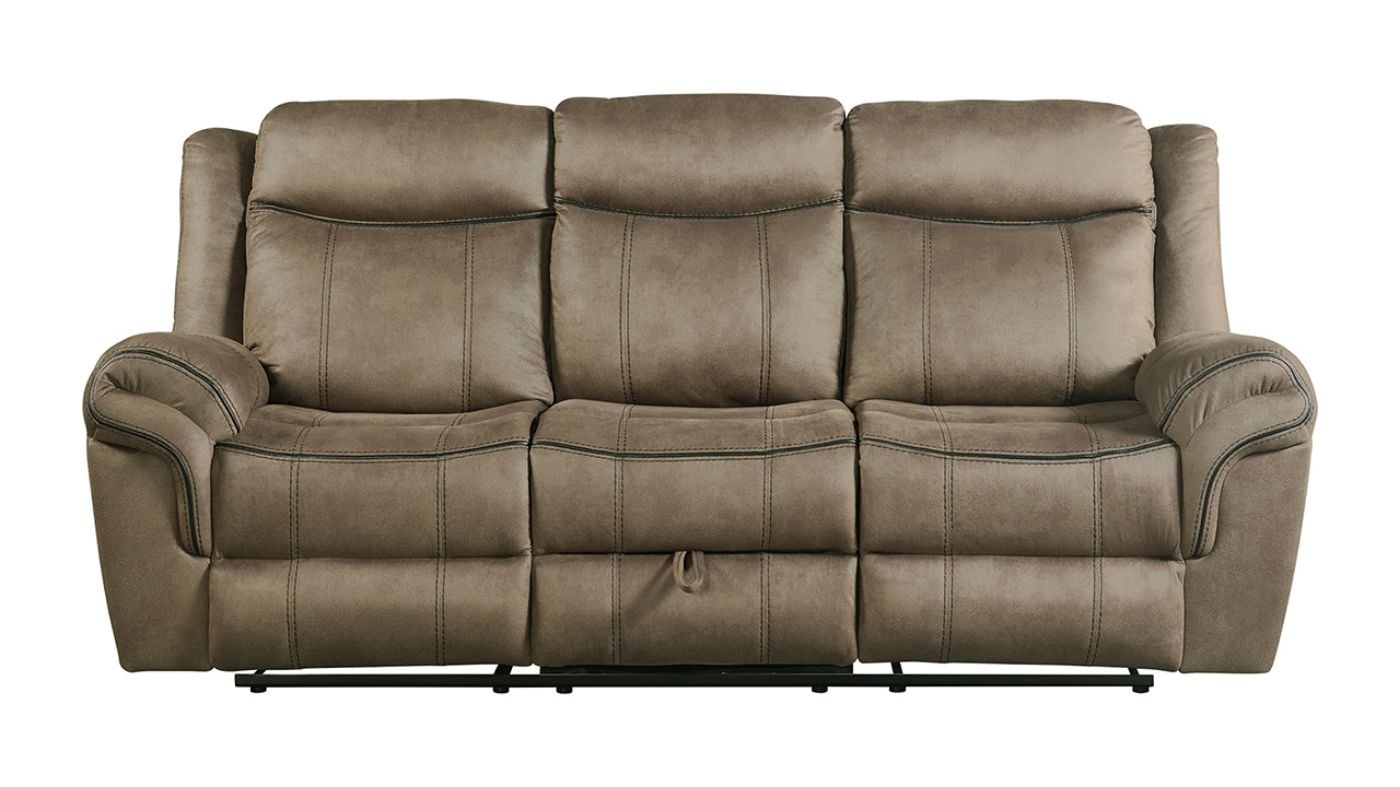 Picture of Sorrento 3-Piece Reclining Sofa Set - Brown