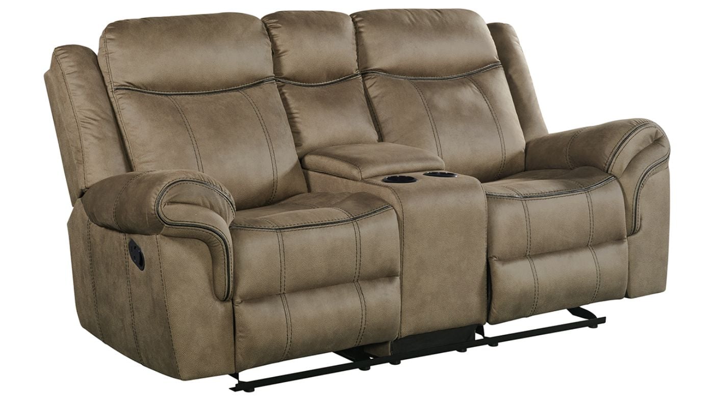 Picture of Sorrento 3-Piece Reclining Sofa Set - Brown