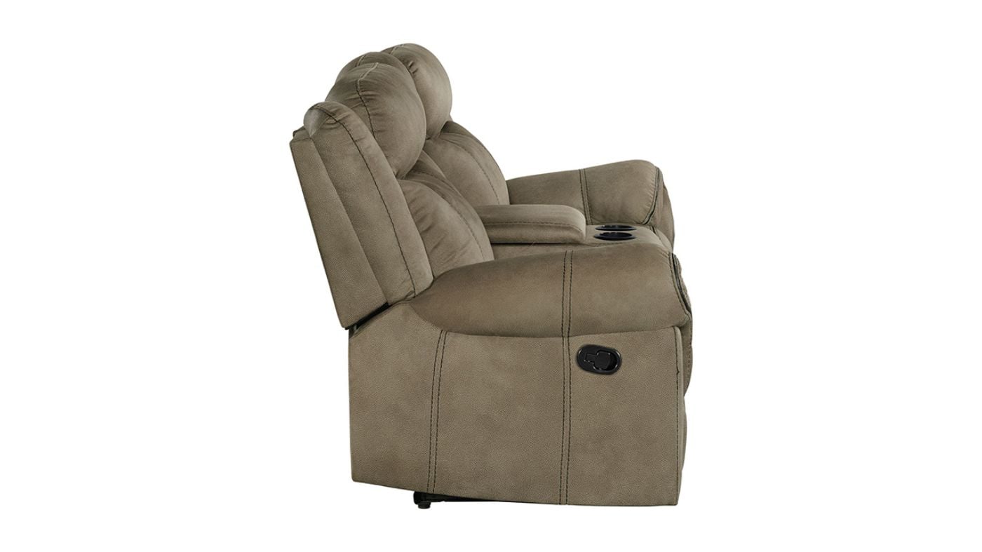 Picture of Sorrento Glider Reclining Loveseat - Brown
