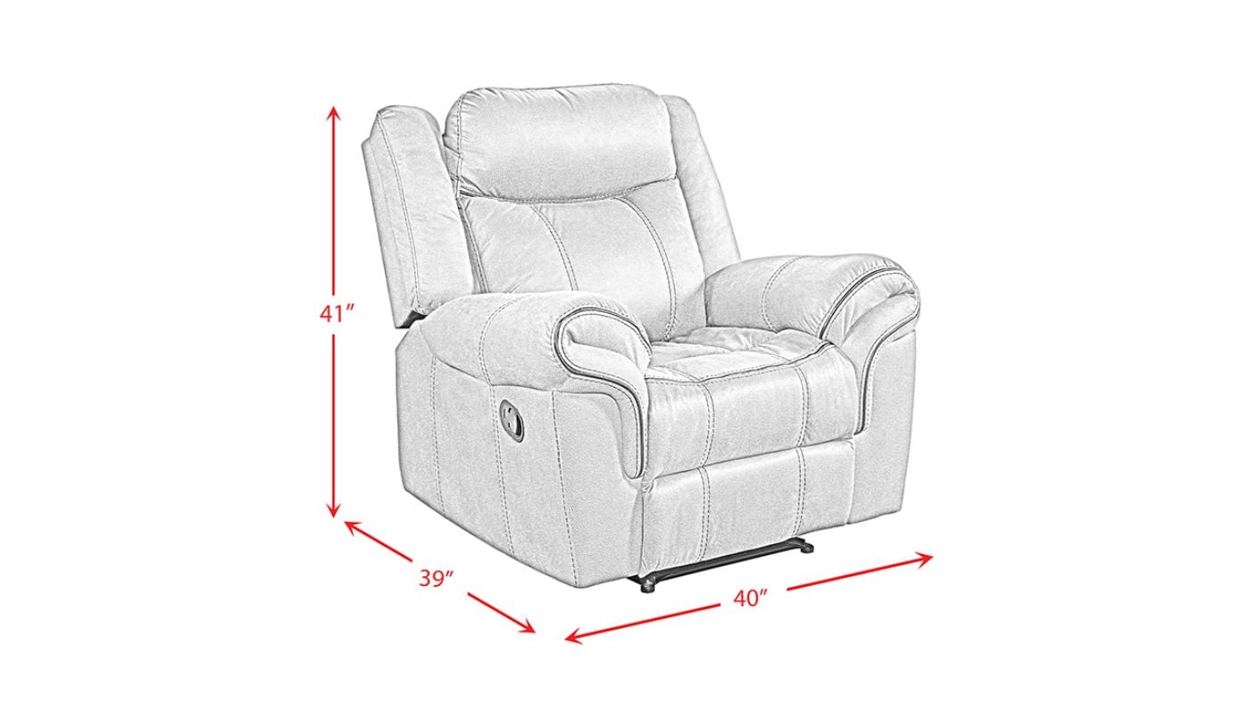 Picture of Sorrento Glider Recliner - Brown