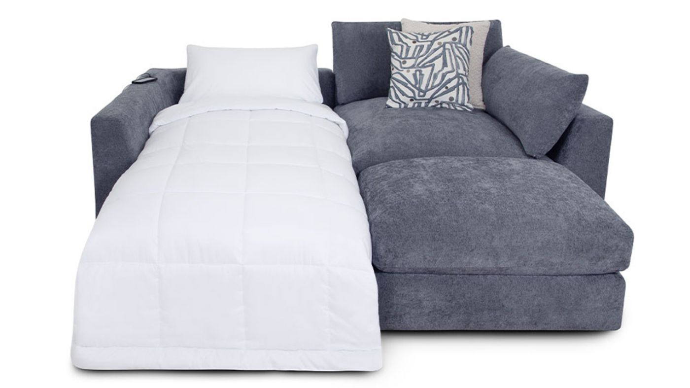 Picture of Dreamscape Sleeper Sectional - Blue