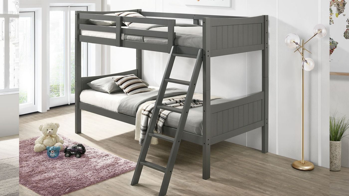 Picture of Sami Twin over Twin Bunkbed - Gray