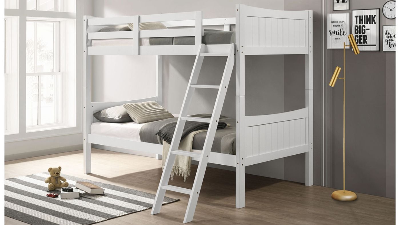 Picture of Sami Twin over Twin Bunkbed - White