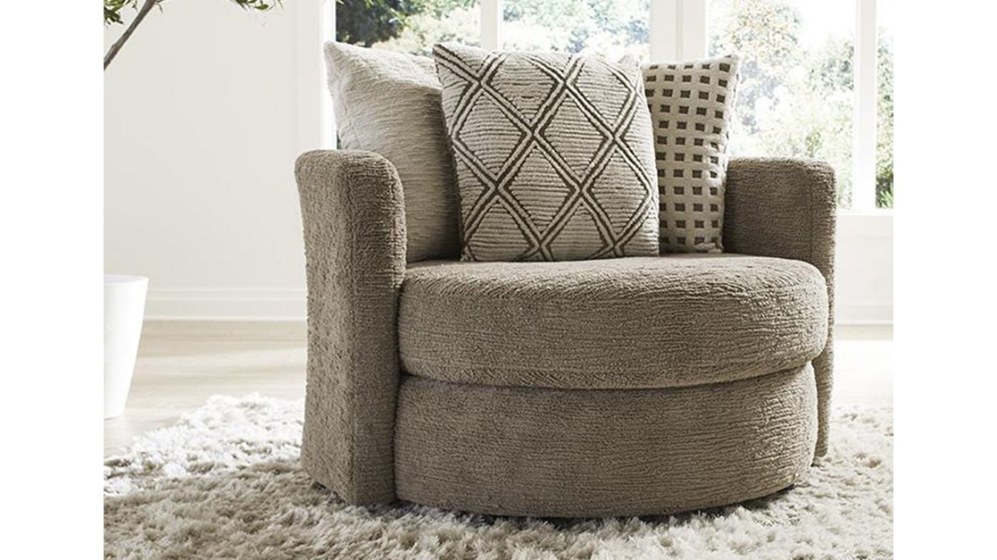 Picture of Haven Swivel Chair - Brown