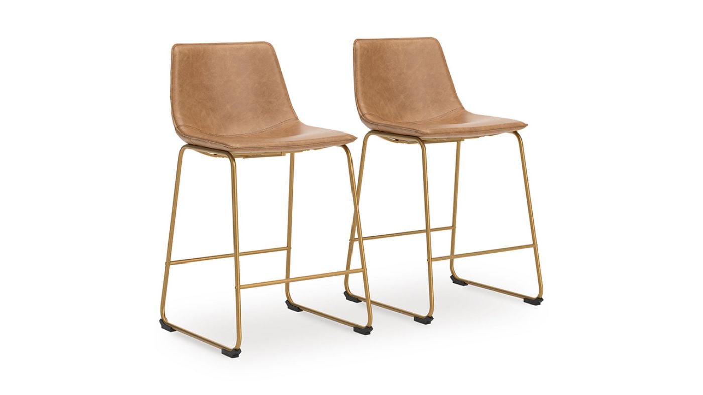 Picture of Ciabori 24" 2-Pack Barstool - Toast