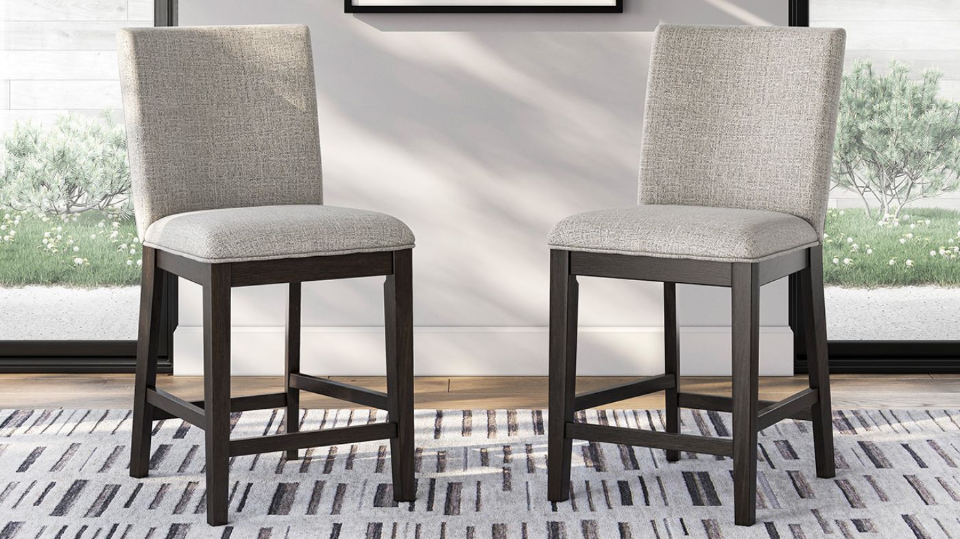 Picture of Neymorton Counter Dining Set - Brown