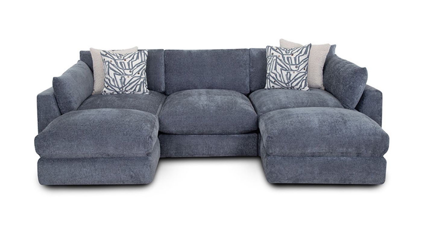 Picture of Dreamscape Double Chaise Sofa - Blue