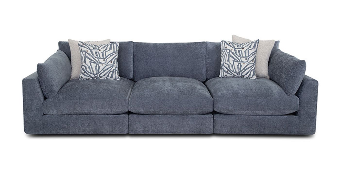 Picture of Dreamscape Double Chaise Sofa - Blue