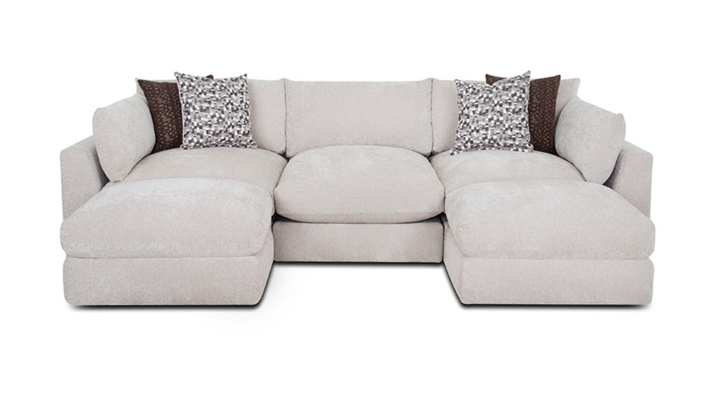 Picture of Dreamscape Double Chaise Sofa - Linen