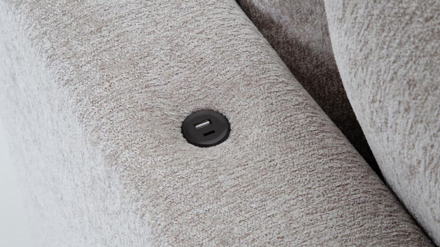 Picture of Dreamscape Double Chaise Sofa - Linen