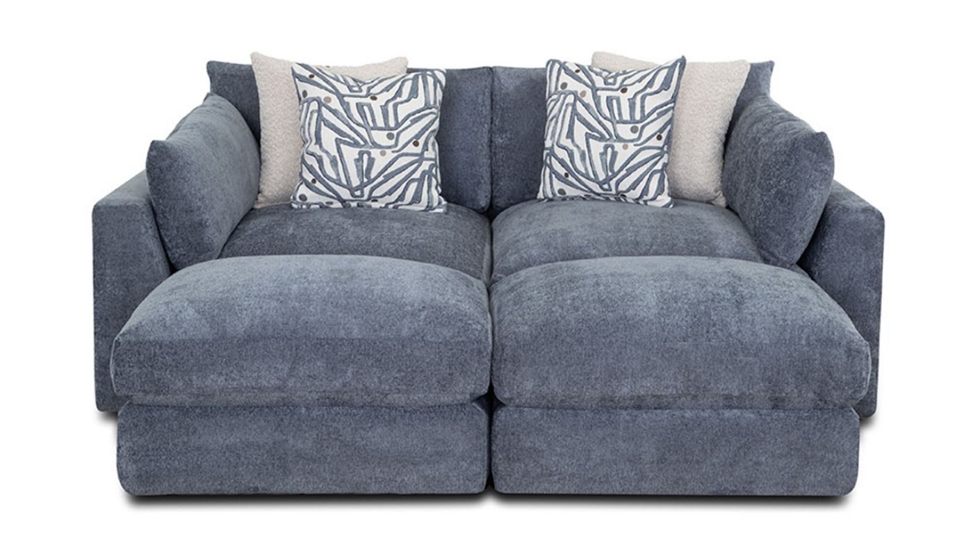 Picture of Dreamscape Sleeper Sectional - Blue