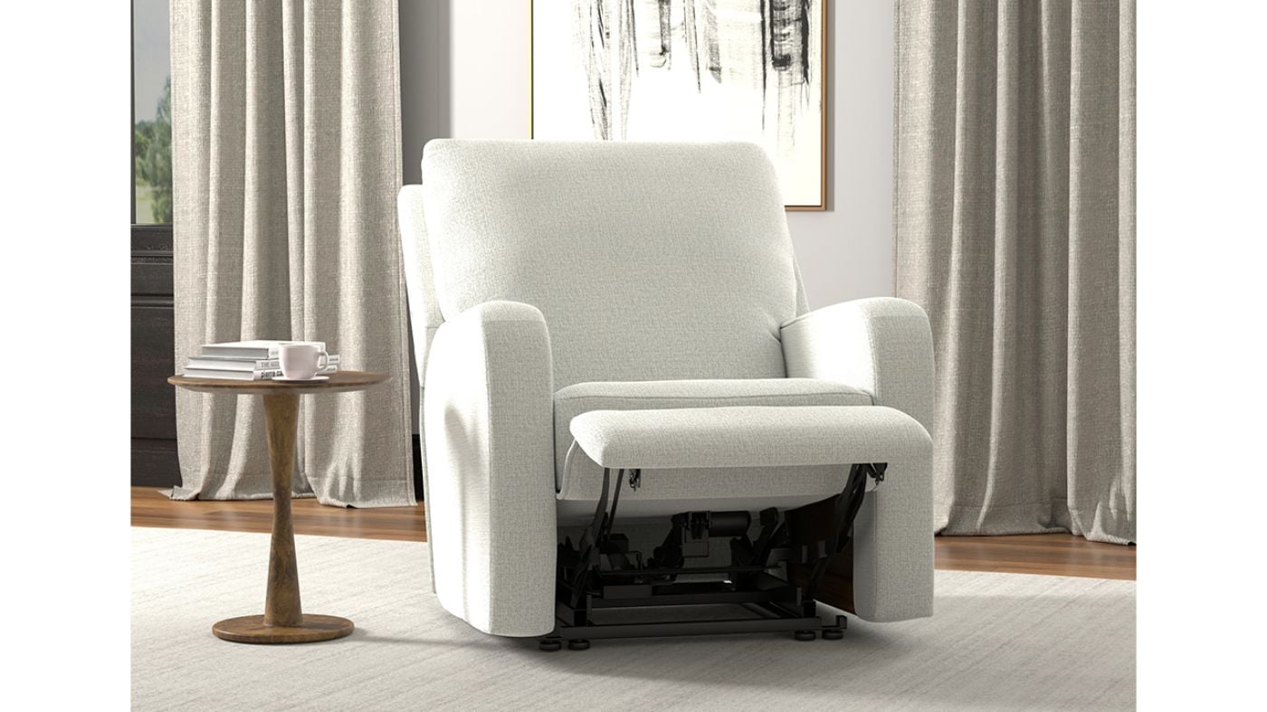 Picture of Lullaby Power Auto-Glide Recliner - White