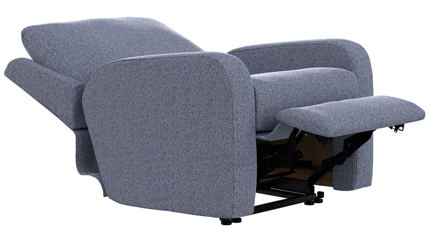 Picture of Lullaby Power Auto-Glide Recliner - Blue