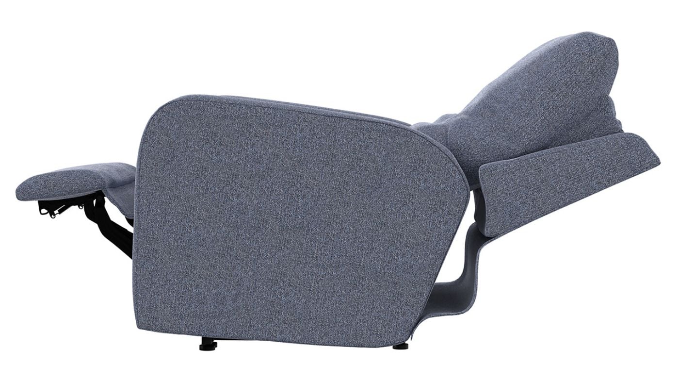 Picture of Lullaby Power Auto-Glide Recliner - Blue