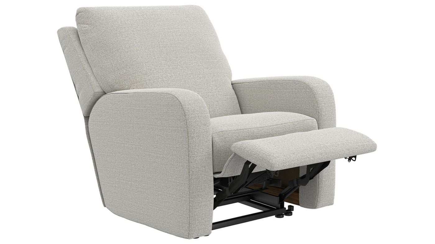 Picture of Lullaby Power Auto-Glide Recliner - Light Gray