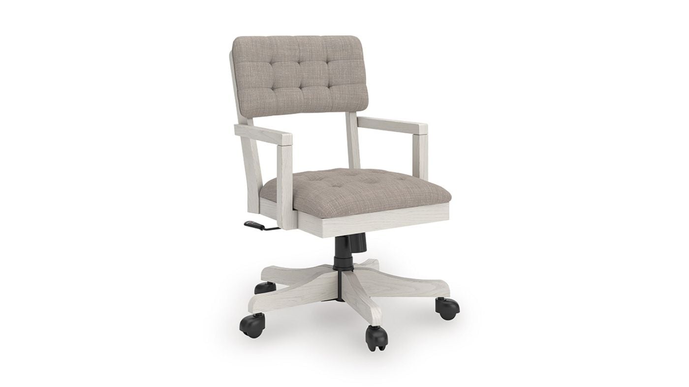 Picture of Robbinsdale Swivel Desk Chair - White