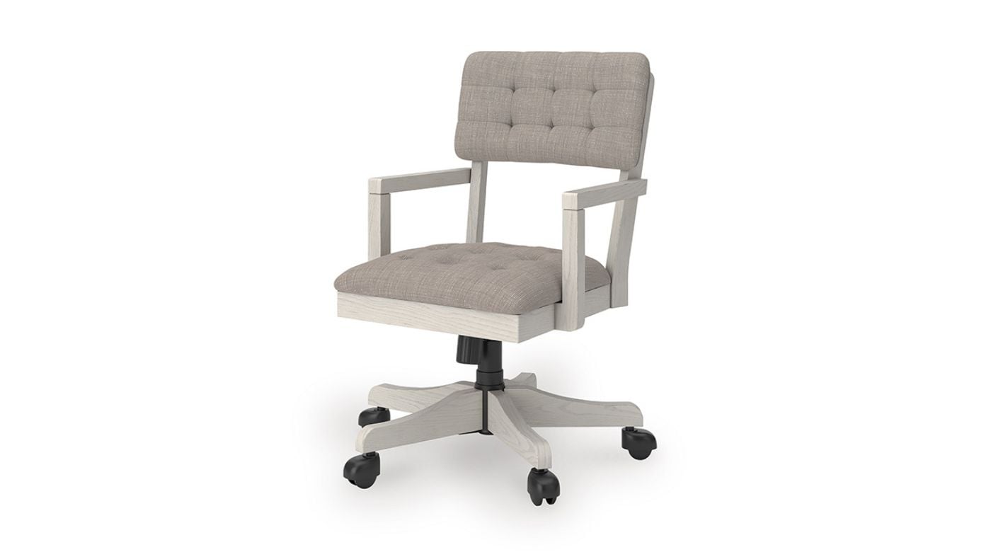 Picture of Robbinsdale Swivel Desk Chair - White