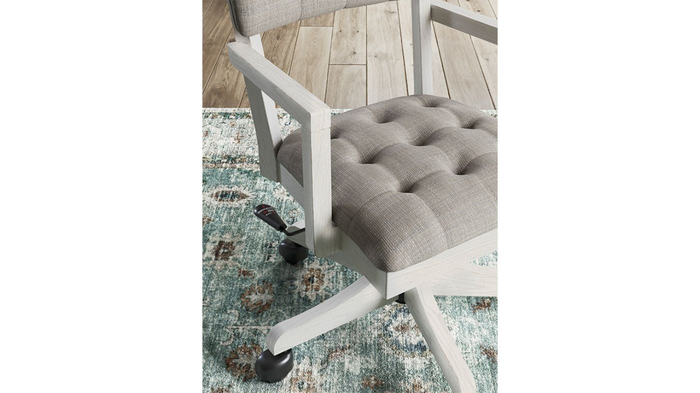 Picture of Robbinsdale Swivel Desk Chair - White