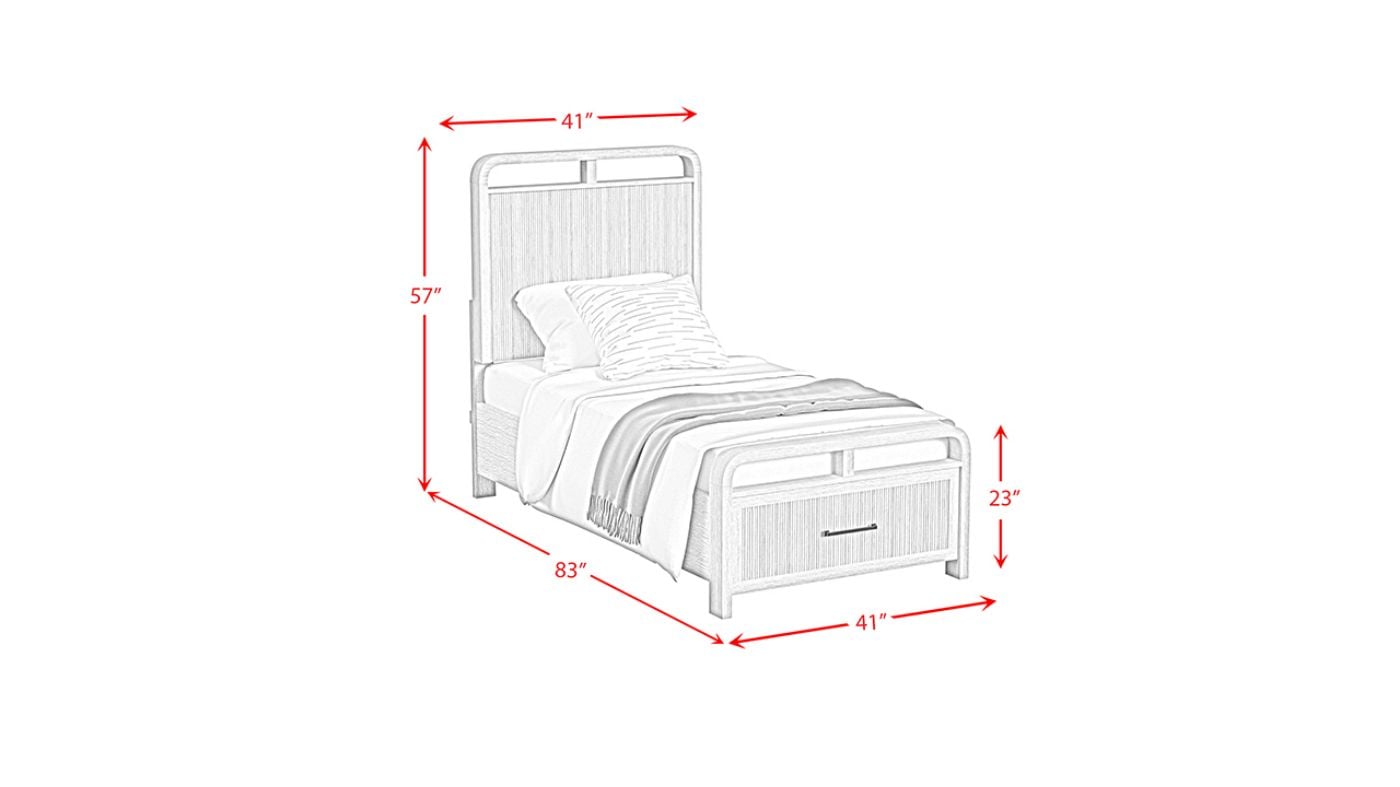 Picture of Ridgemont Twin Storage Bed