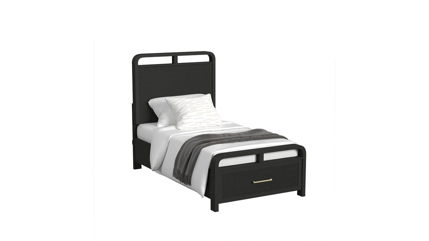 Picture of Ridgemont Twin Storage Bedroom Set - Black