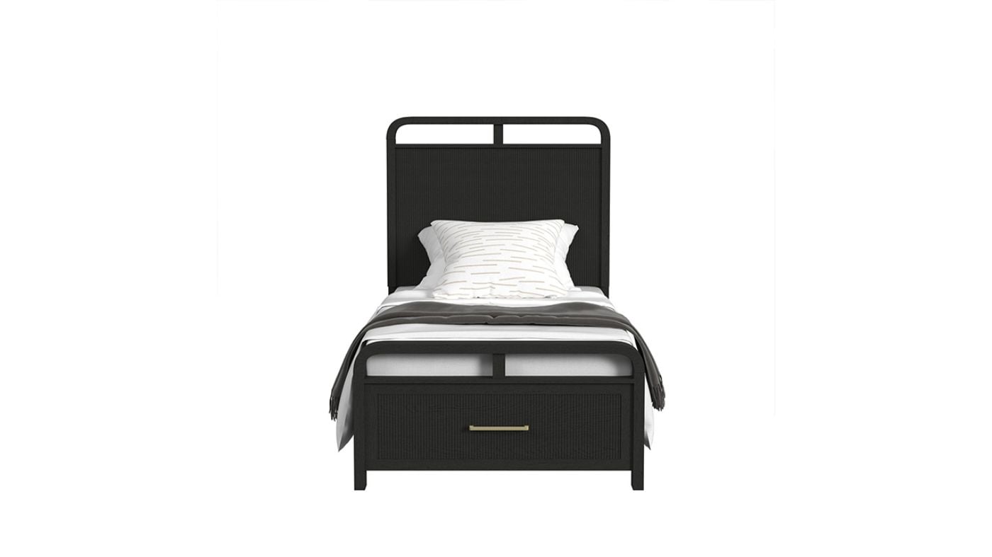 Picture of Ridgemont Twin Storage Bedroom Set - Black