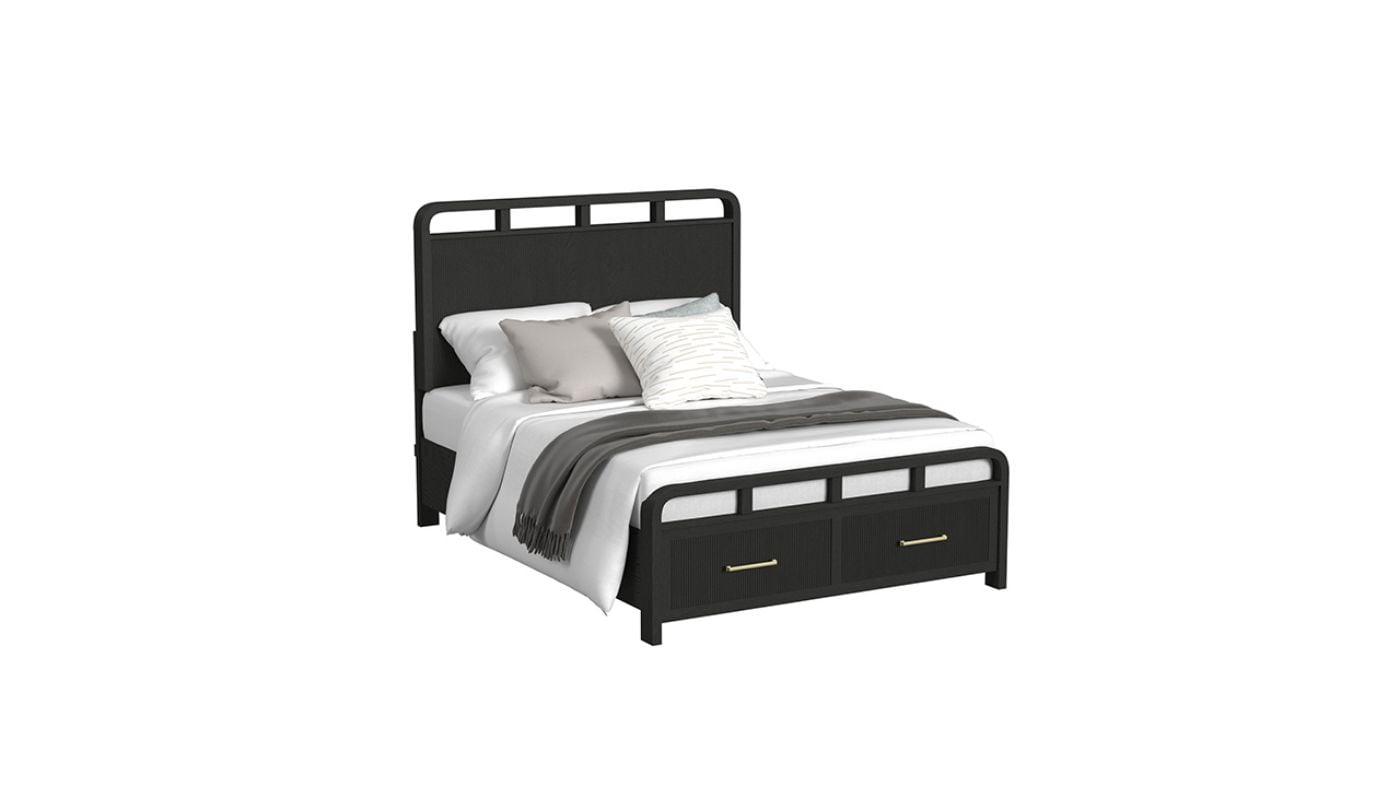 Picture of Ridgemont Full Storage Bedroom Set - Black