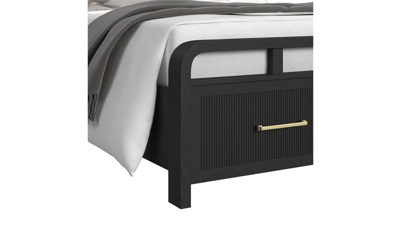 Picture of Ridgemont Full Storage Bedroom Set - Black