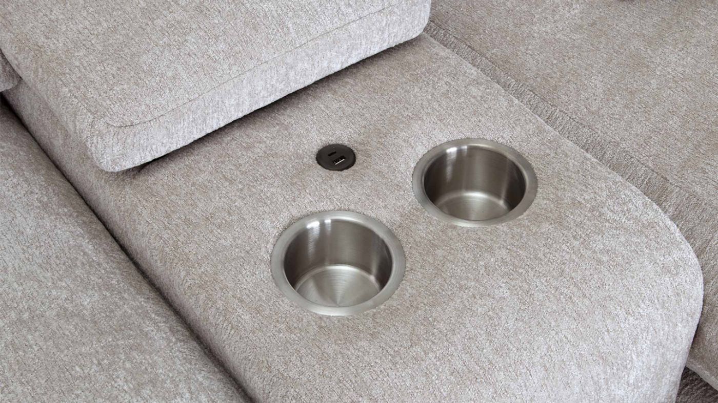 Picture of Dreamscape Storage Console - Linen