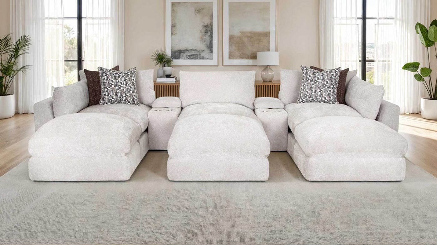 Picture of Dreamscape Storage Console - Linen