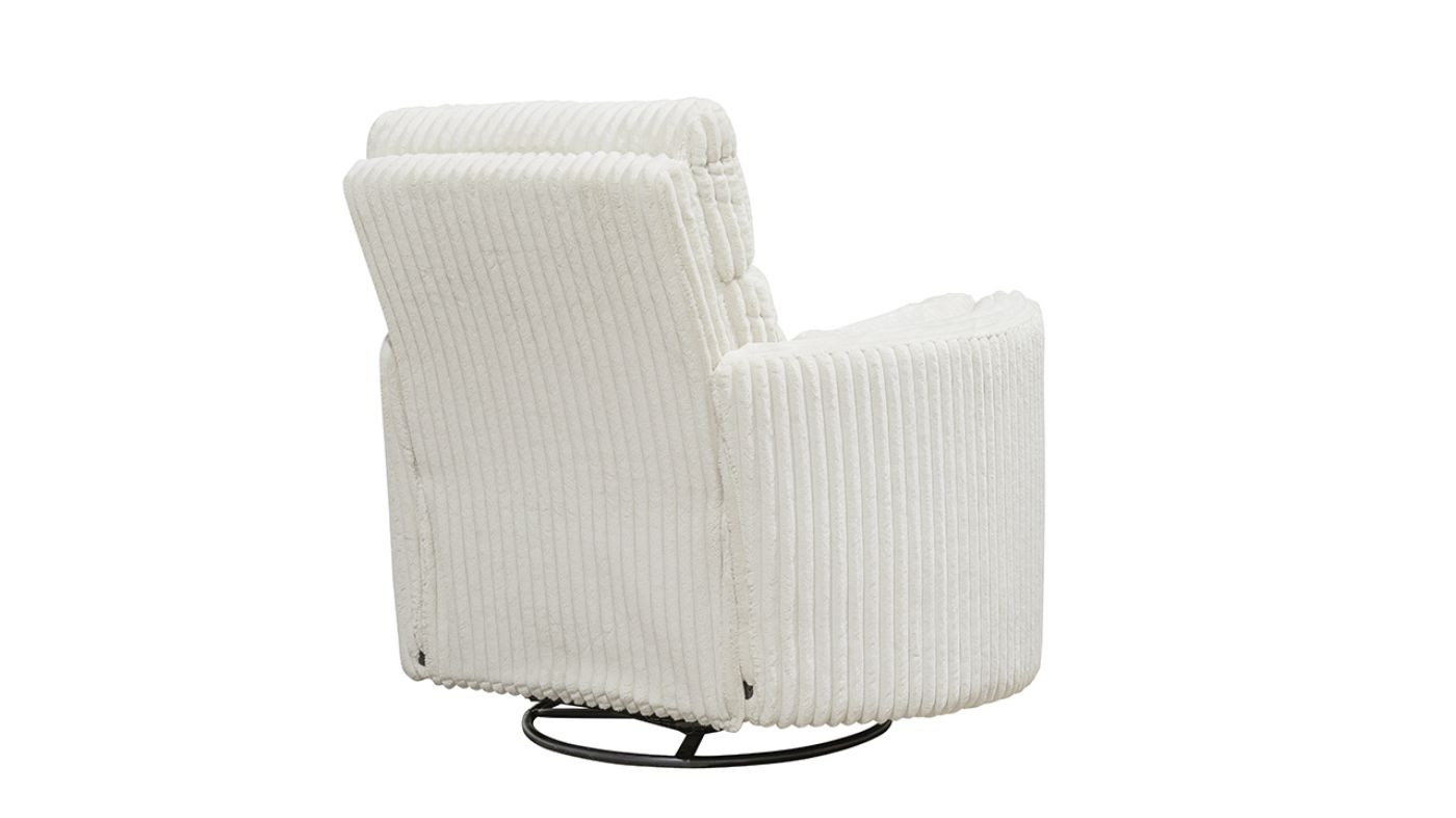 Picture of Radius Power Swivel Glider Recliner - Off White