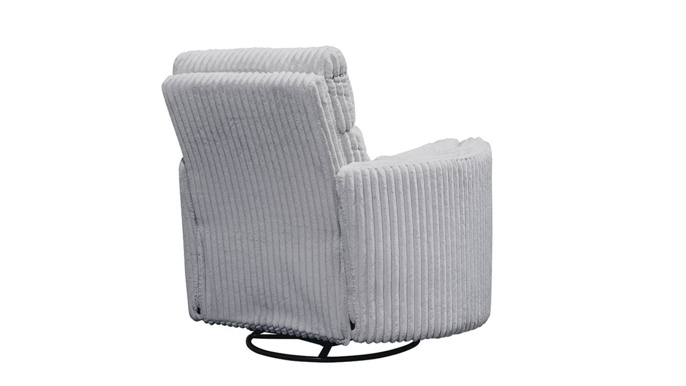 Picture of Radius Power Swivel Glider Recliner - Gray