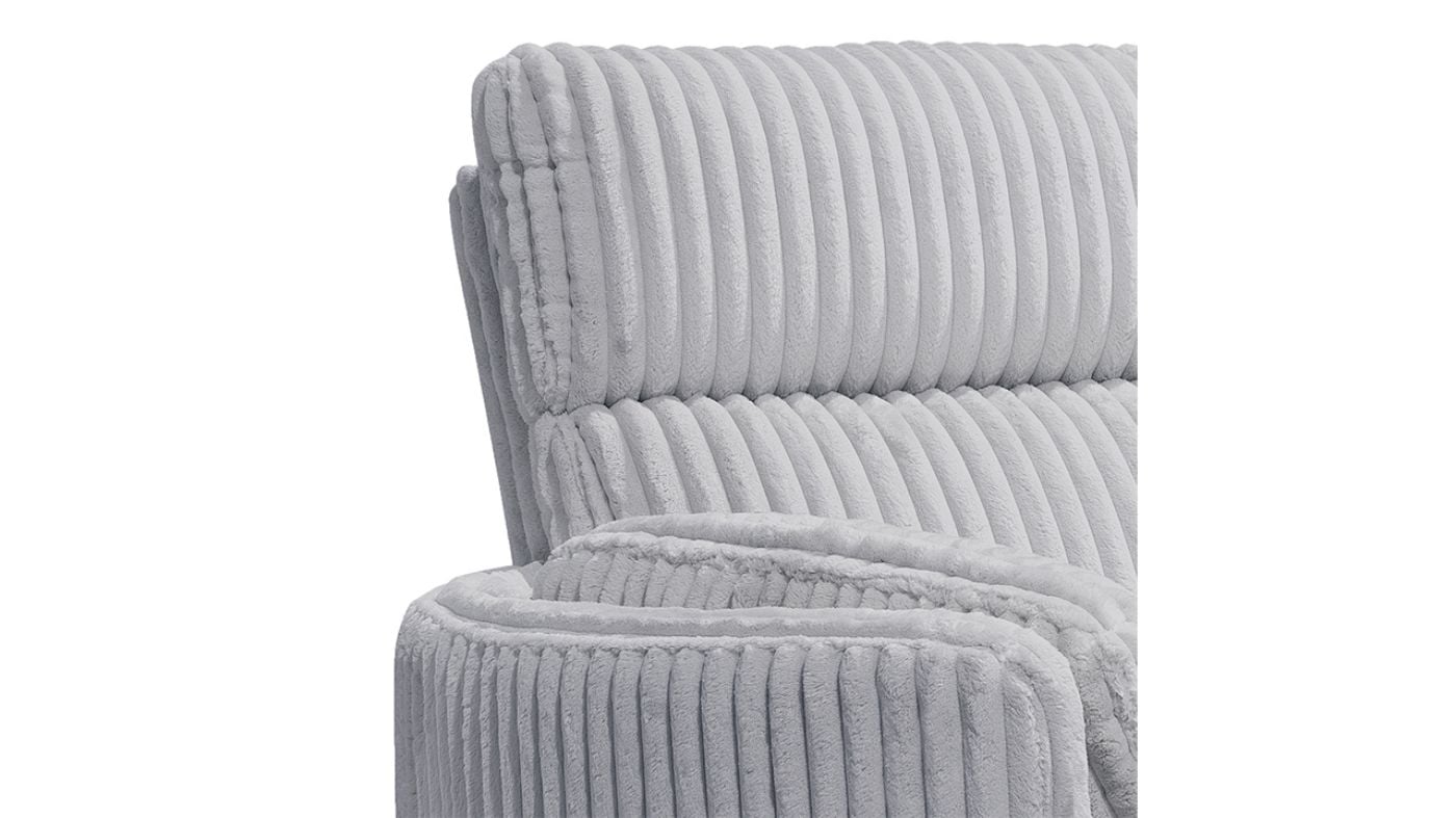 Picture of Radius Power Swivel Glider Recliner - Gray