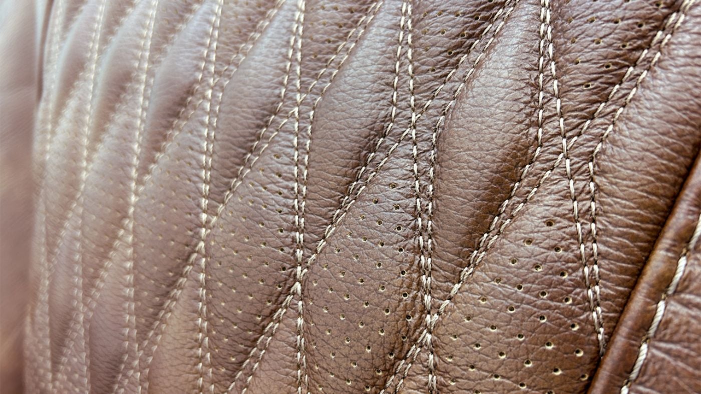 Picture of Durango Power Leather Sofa - Brown