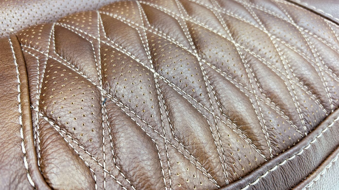 Picture of Durango Power Leather Sofa - Brown