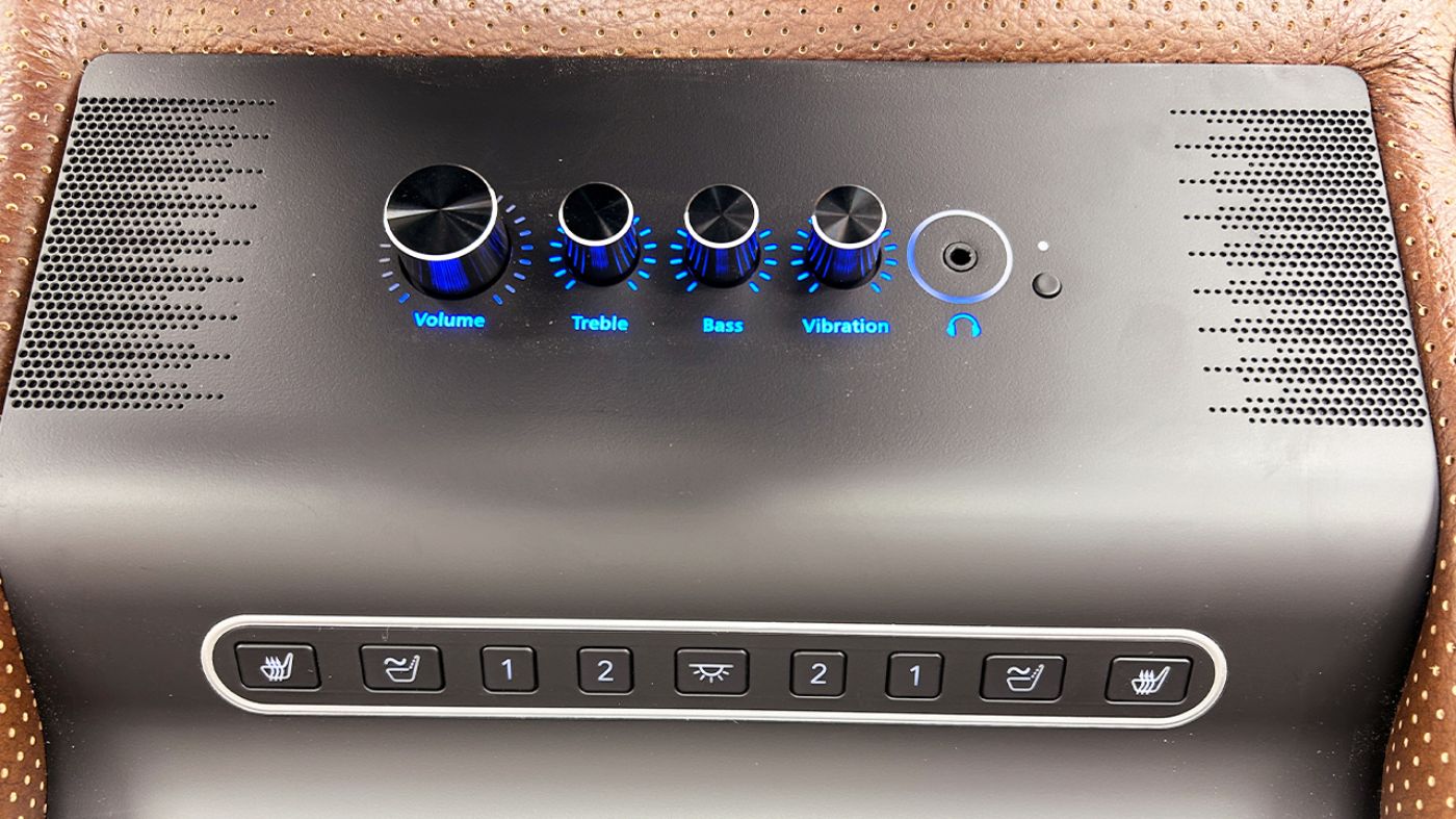 Picture of Durango Power Leather Sofa - Brown