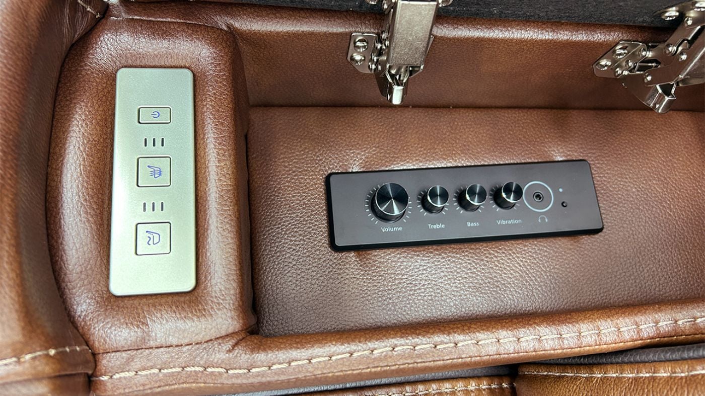 Picture of Durango Power Leather Recliner - Brown