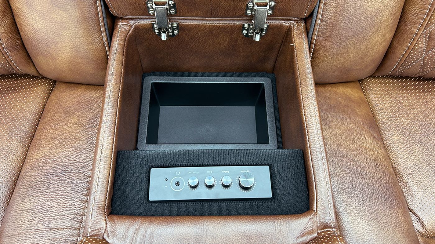 Picture of Durango 3-Piece Power Leather Sofa Set - Brown