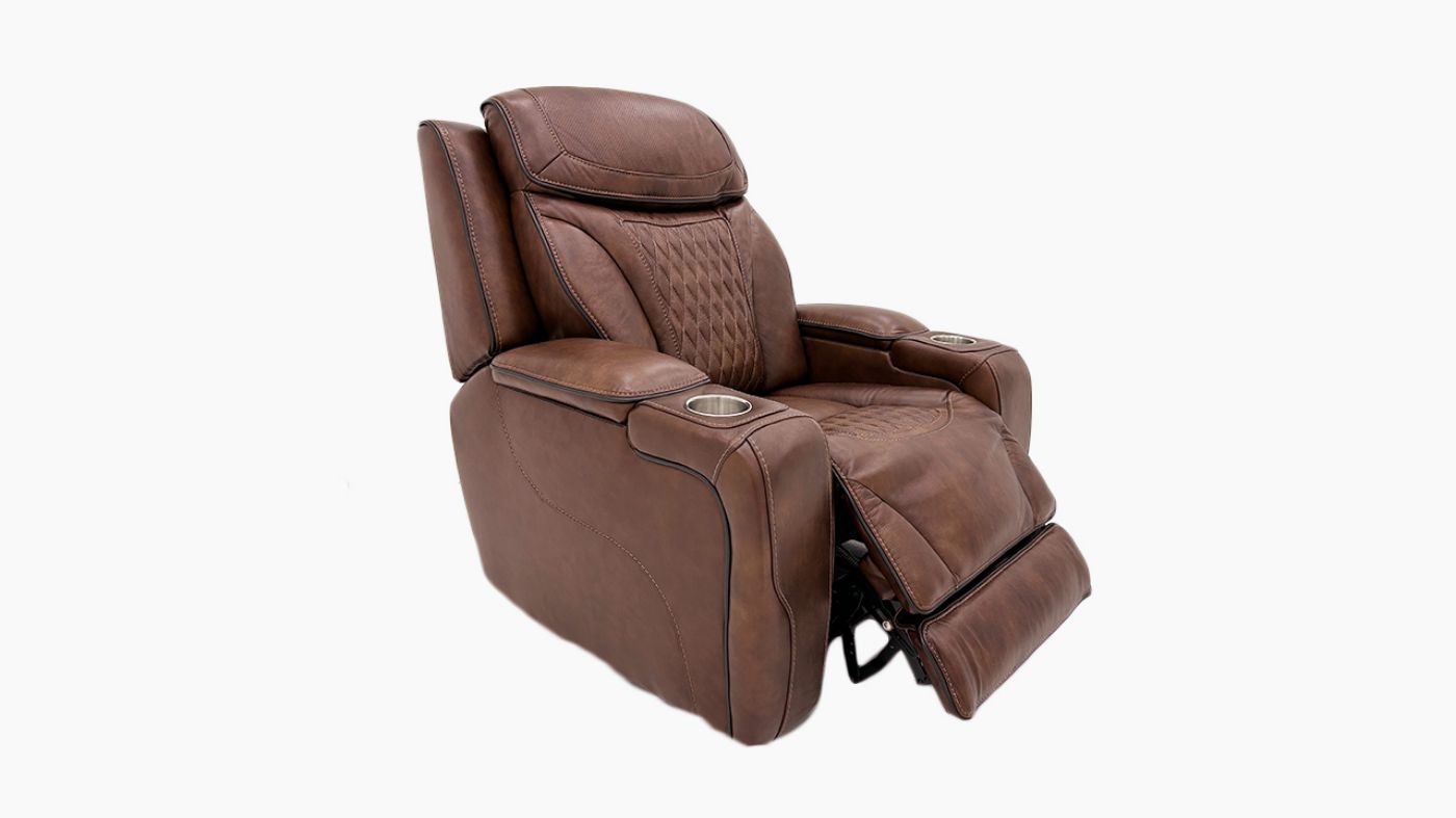 Picture of Durango 3-Piece Power Leather Sofa Set - Brown