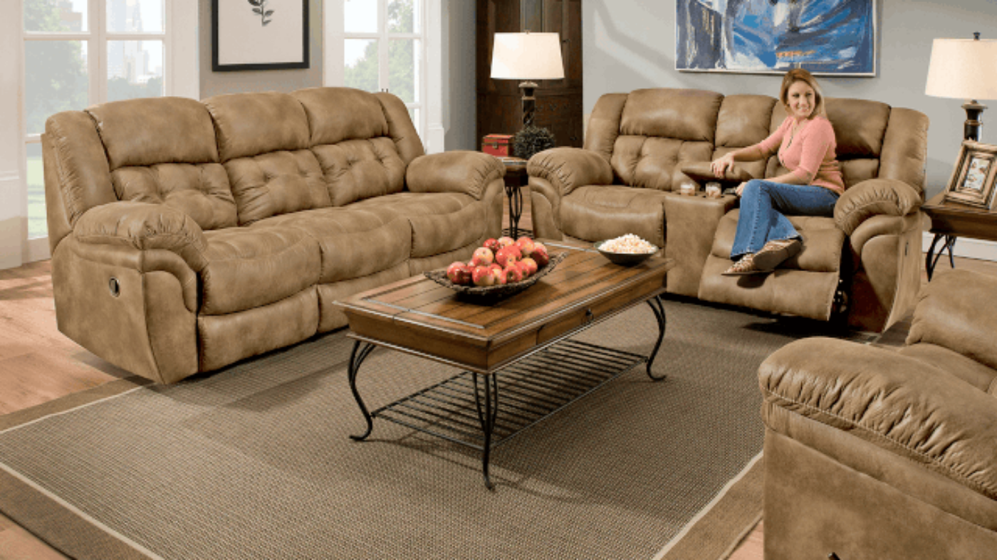 Picture of Denton Reclining Sofa Set