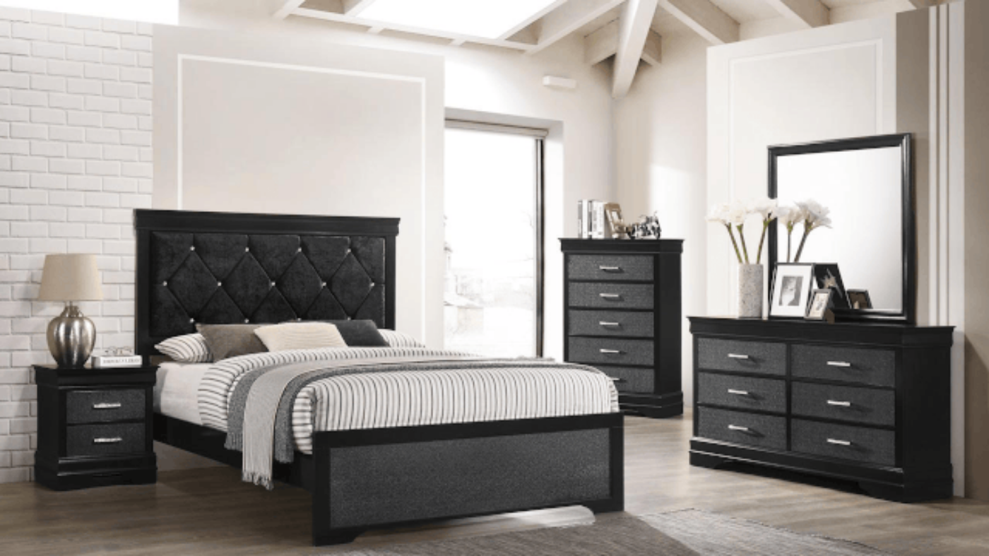 Picture of Amalia Twin Upholstered Bedroom Set