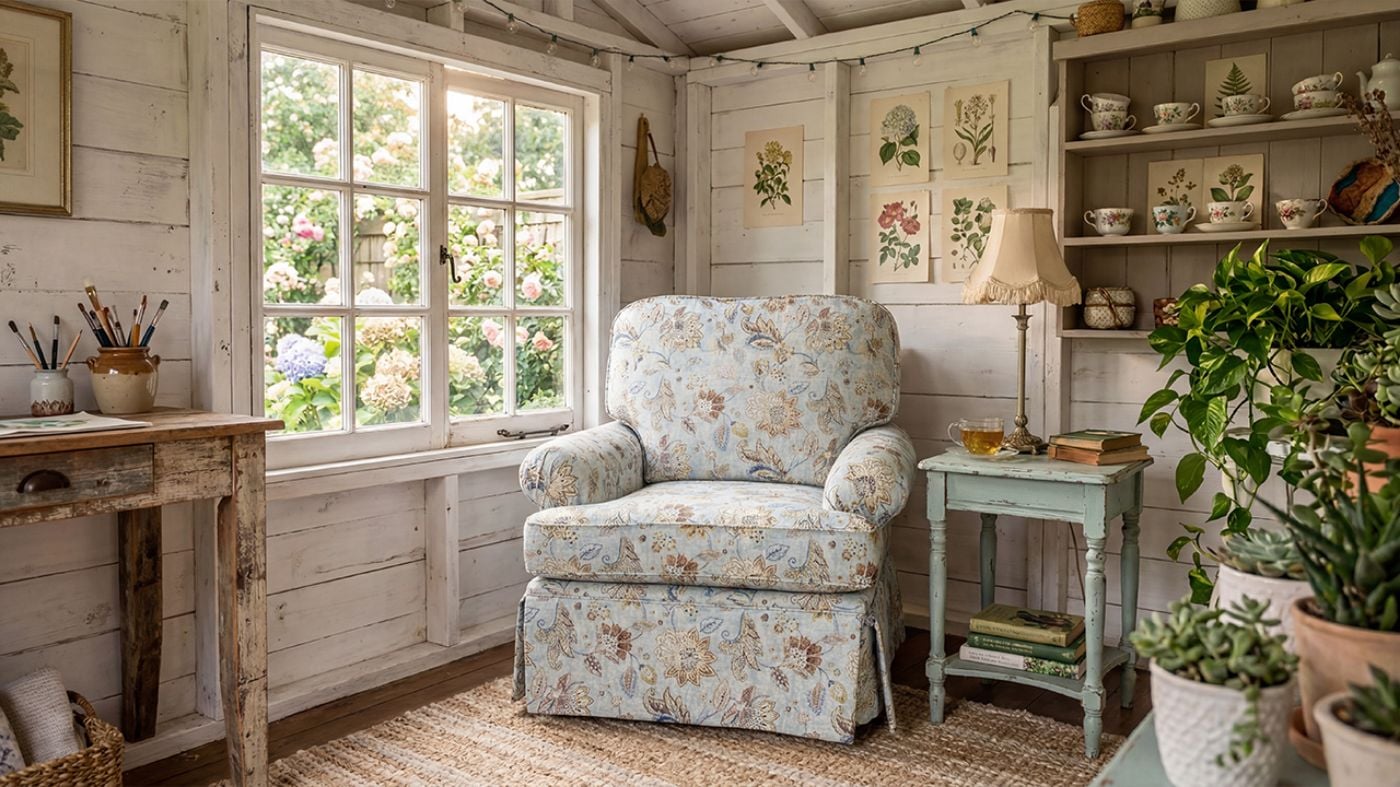 Picture of Glendower Sky Swivel Glider - Blue Multi