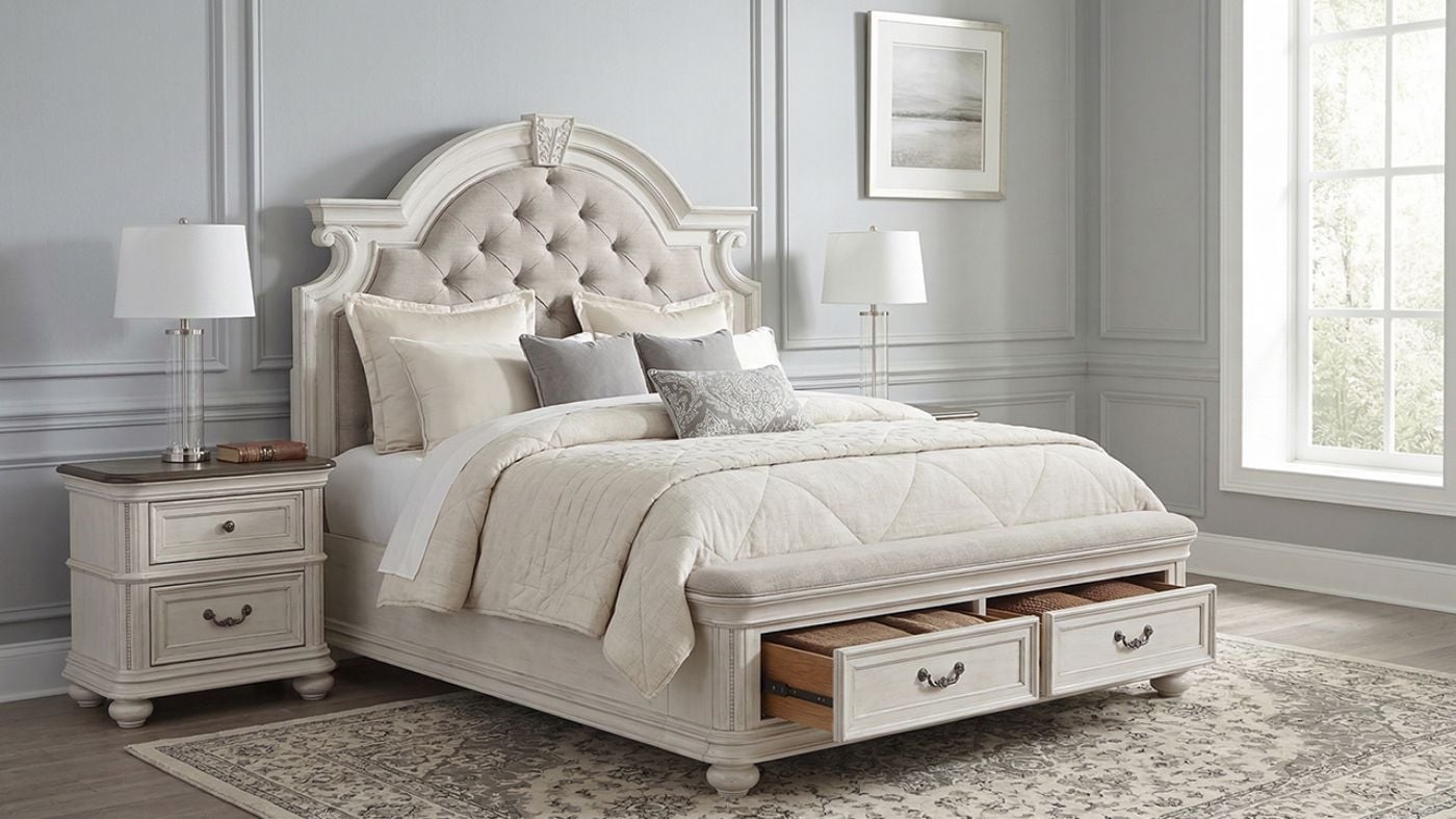Picture of Keystone Queen Storage Bed