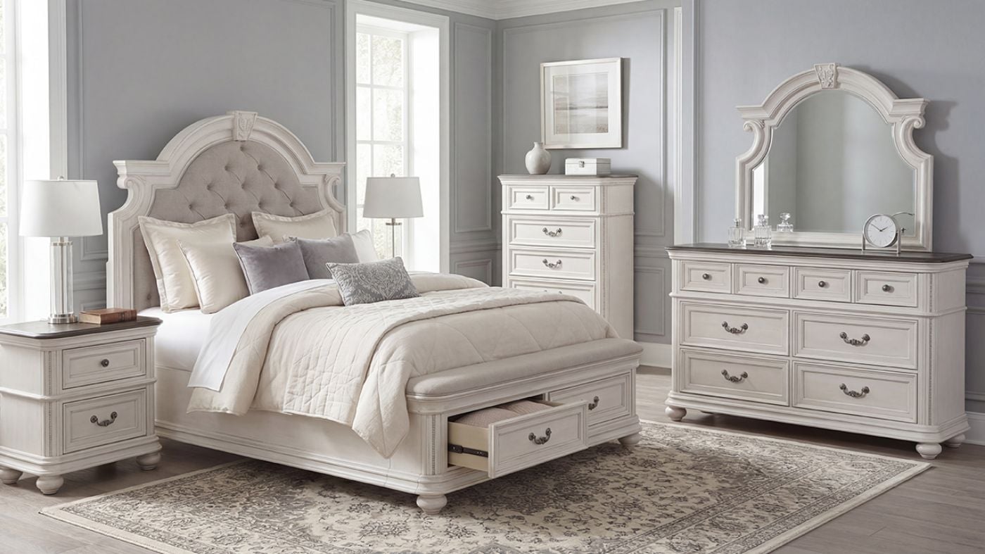 Picture of Keystone King Storage Bedroom Set