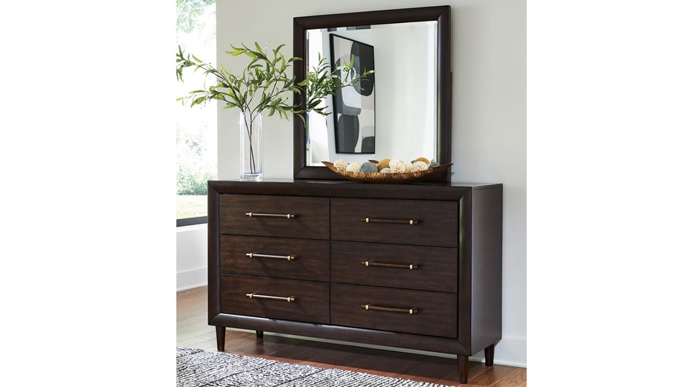 Picture of Dantenton Dresser with Mirror